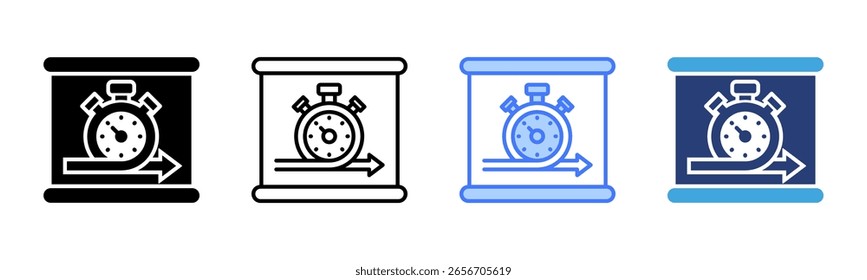 Agile icon sheet multiple style collection