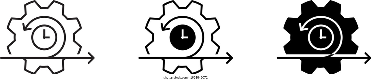 Agile icon , vector illustration