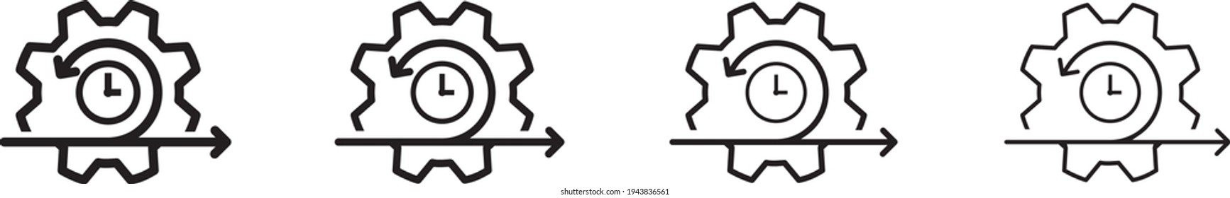 Agile icon , vector illustration
