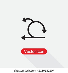 Ilustración Del Vector De Icono Águila Eps10