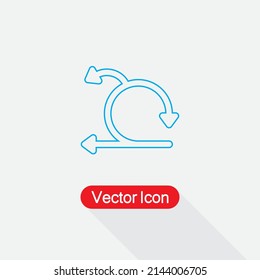 Ilustración Del Vector De Icono Águila Eps10