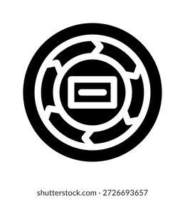 Ilustración de diseño de símbolo de Vector de ícono ágil