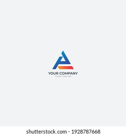 Agile Letter A And Triangle Logo Recycle