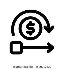 agile line icon. vector icon for your website, mobile, presentation, and logo design.