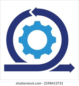 Agile Methodology Icon Element For Design