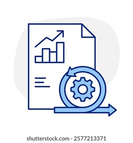 Agile Metrics – Chart Representing Performance Tracking in Agile Teams