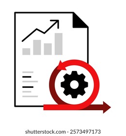 Agile Metrics – Performance Graph Representing Data-Driven Insights in Agile Processes