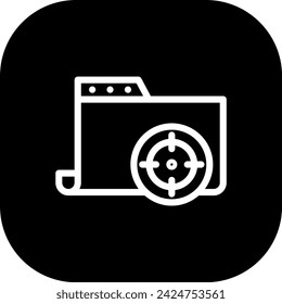 Agile project development icon with black filled line outline style. agile, business, software, management, development, scrum, strategy. Vector Illustration