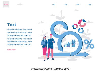 Agile project management and Scrum task board. Vector illustration for web banner, infographics,  mobile development. Agile software development and Kanban