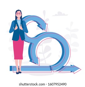 Agile project management, Vector illustration for web banner, infographics, mobile.