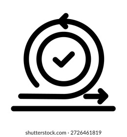 Ágil y símbolo de trabajo en equipo - Ágil, trabajo en equipo y símbolo de icono de gestión de proyectos