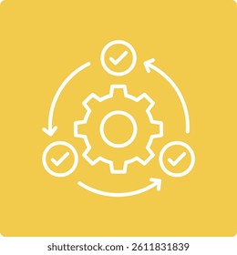 Agile vector icon. Can be used for printing, mobile and web applications.