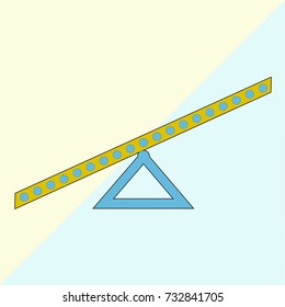 Agility dog vector. Dog sport equipment illustration.