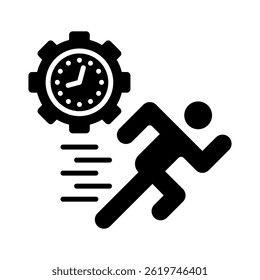 Elemento de icono de agilidad para el diseño