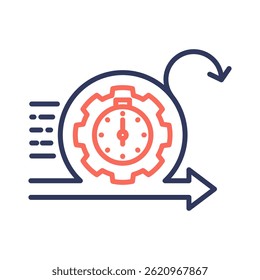 Agility Icon Element for Design