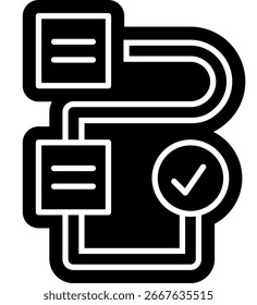 Icono de agilidad, icono de movimiento flexible