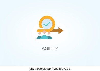 Agility Vector Or Logo Sign Symbol Illustration
