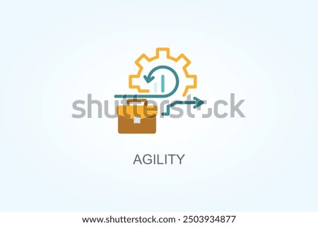 Agility Vector Or Logo Sign Symbol Illustration