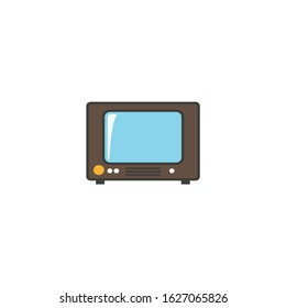 Aging people accessories flat icon Vector