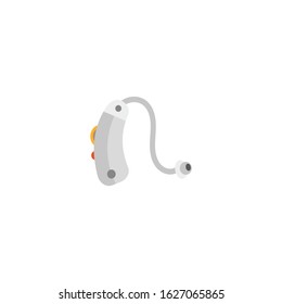 Aging people accessories flat icon Vector