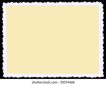 aging photographic paper. vector