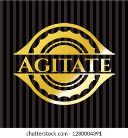 Agitate shiny badge