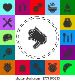 Agitation icon. Simple element illustration. agitation concept symbol design from Elections collection. Can be used for web and mobile. Speaker. Flat pictogram - simple icon