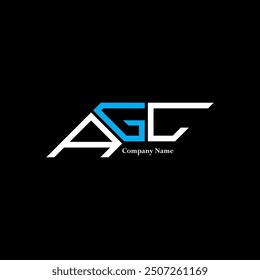 AGL logo design, AGL simple and modern logo. AGL luxurious alphabet design  