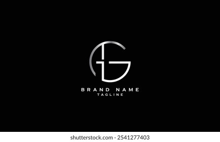 AGM, AMG, GAM, GMA, MGA, MAG, AG, GA, Abstract initial monogram letter alphabet logo design