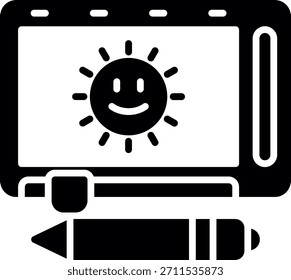 Tablero magnético Nuevo Vector de diseño de iconos creativos