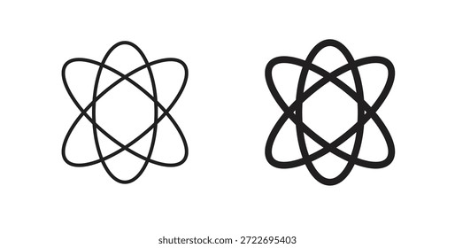 Ícone de agnosticismo vetor isolado Ilustração. Pictograma vetorial para web e app