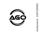 AGO Logo Design, Inspiration for a Unique Identity. Modern Elegance and Creative Design. Watermark Your Success with the Striking this Logo.