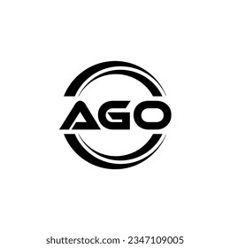 AGO Logo Design, Inspiration for a Unique Identity. Modern Elegance and Creative Design. Watermark Your Success with the Striking this Logo.