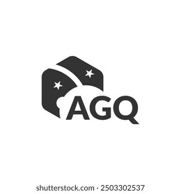 AGQ letter logo design on white background. Creative  modern AGQ letter logo design. Vector design.
Letters AGQ, AGQ logo  vector template.