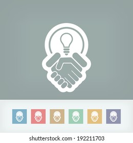 Agree new idea icon