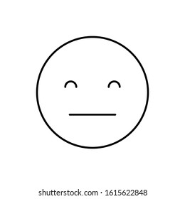 Agree, smiling, emotions icon. Simple line, outline vector expression of mood icons for ui and ux, website or mobile application