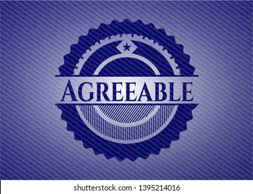 Agreeable denim background. Vector Illustration. Detailed.