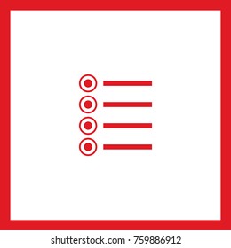 agreement bulletin line vector icon