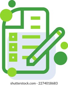 Agreement business people icon with green outline style. agreement, business, symbol, handshake, outline, people, line. Vector Illustration