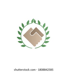 Agreement, deal color gradient vector icon