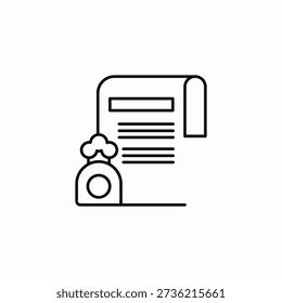 agreement document icon sign vector