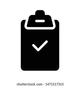 agreement glyph flat vector icon