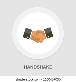 agreement, handshake icon - business partnership - friendship symbol