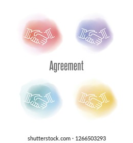 Agreement Icon Concept