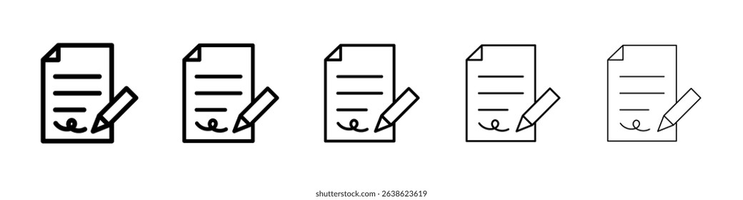 Agreement icon concept. graphic design, logo, Web, UI.