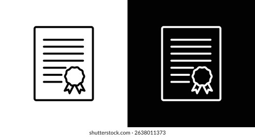 Agreement icon Graphic vector set for ui design