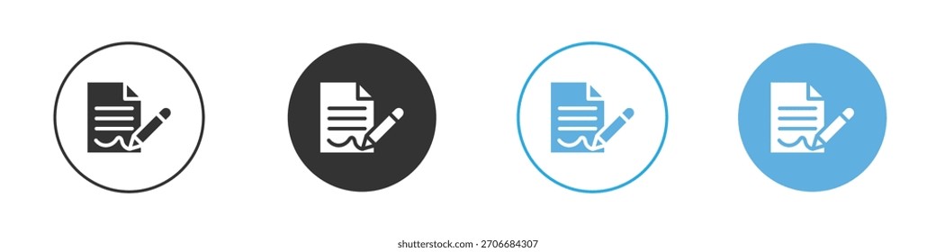 ícone do Acordo Conjunto de design do modelo de logotipo