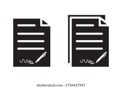 Webelement mit Logotyp und Grafikdesign, Agreement-Symbol, einzeln auf Weiß