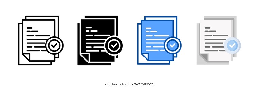 Paket mit Vereinbarungssymbolsätzen. Multistyle-Icon-Kollektion, perfekt für Websites, Apps und Präsentationen. Einfache Vektorsymbol-Sammlung
