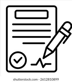 Agreement icon vector concept illustration